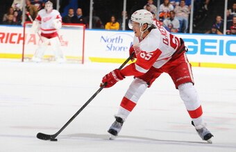 Dan DeKeyser's professionalism at 23 years old makes him a great asset on and off the ice.