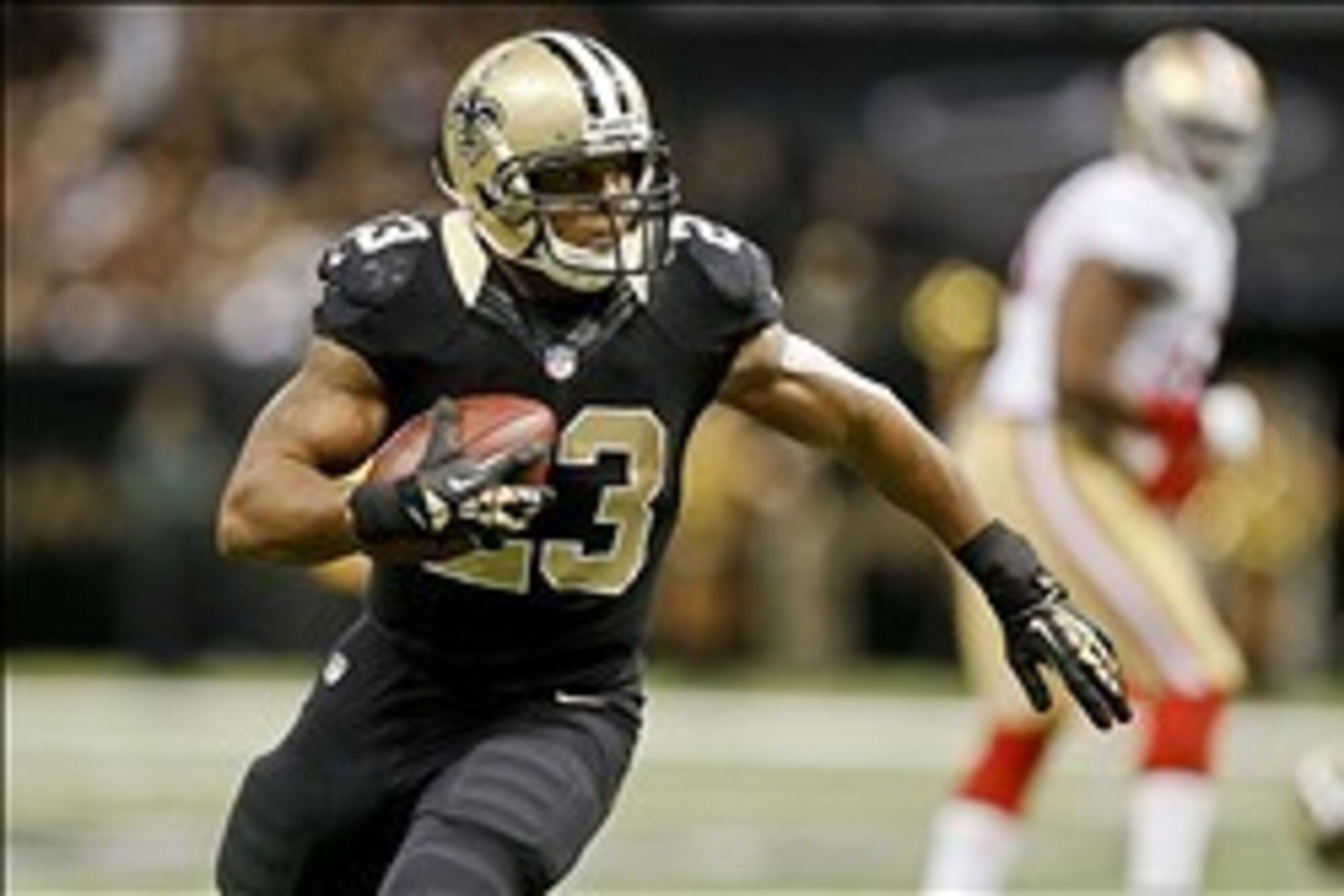 Pierre Thomas and the Saints have a challenging schedule in front of them.