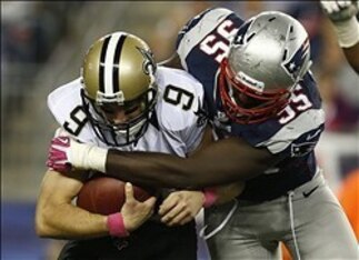 The Saints must keep the number of hits on Drew Brees to a minimum.