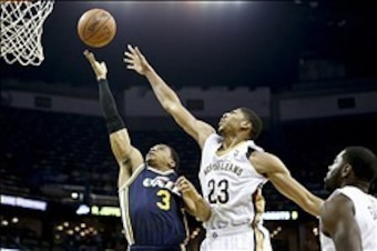 Welcome to the show, rook. Here's Anthony Davis.