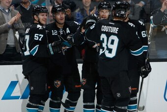 Line juggling hasn't kept San Jose's forwards from putting up impressive numbers.