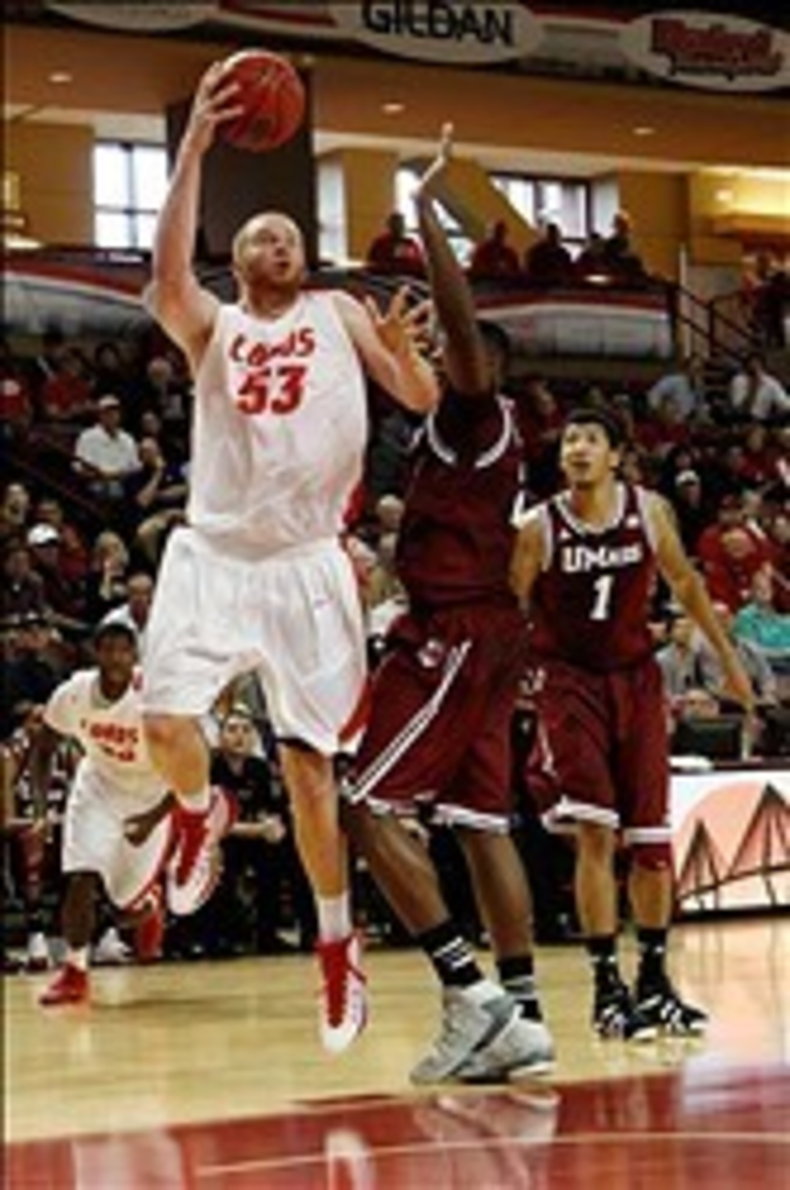 Alex Kirk had a career-high 32 points against UMass, but his team lost and fell out of the Top 25.