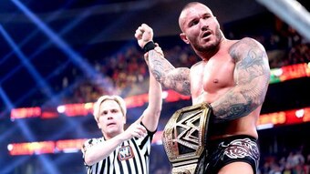 Randy Orton maintains possession of the WWE Championship.