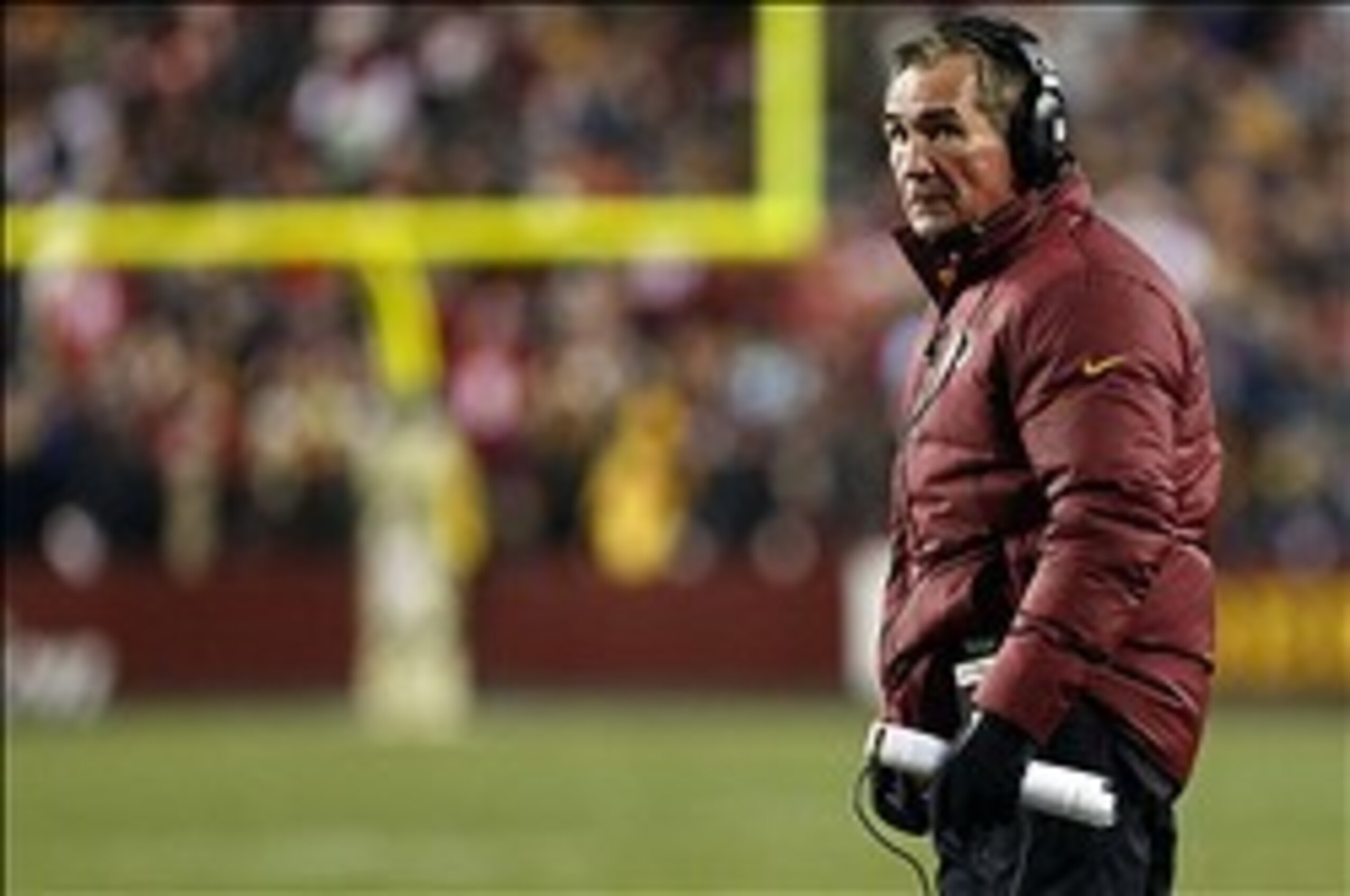 Mike Shanahan again couldn't get his players to respond.