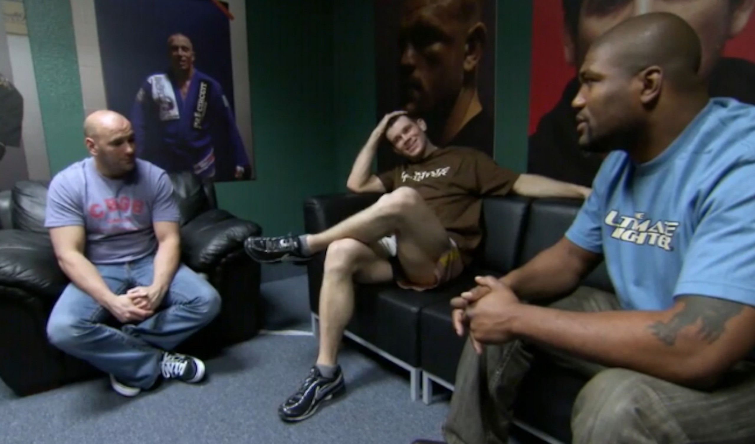Dana discusses Taylor's antics with the coaches