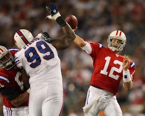 Tom Brady has pretty much owned the Bills in his career.