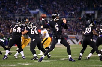 Joe Flacco turned in another solid performance.