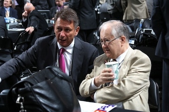 Ken Holland (left) is the general manager responsible for selecting some of Detroit's biggest stars.