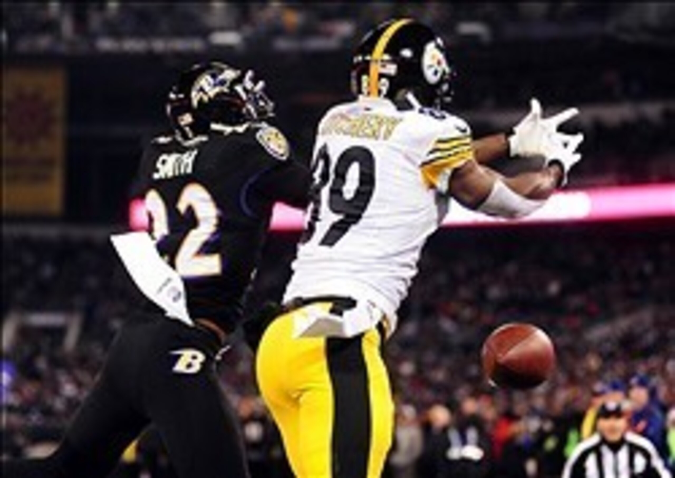 Jimmy Smith continued his excellent form against Pittsburgh.