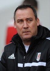 Fulham's Rene Meulensteen. Fulham's Rene Meulensteen.