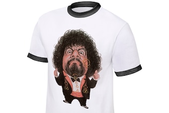 WWE's Lou Albano shirt.