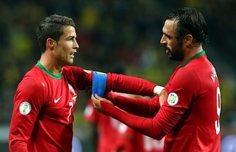 "oooh, I love you Cristiano, I want to be like you, do my hair like you, wear an armband like you."