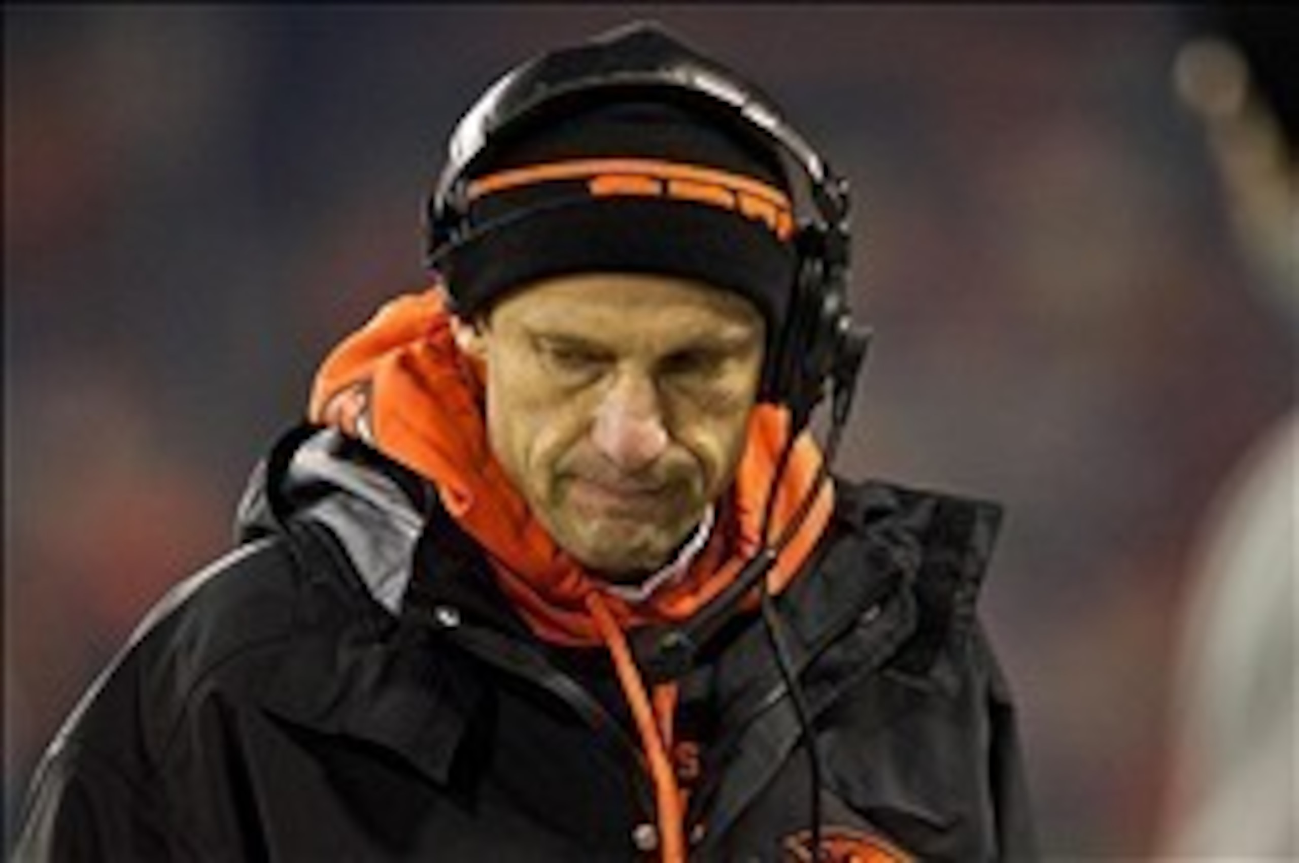 Oregon State coach Mike Riley