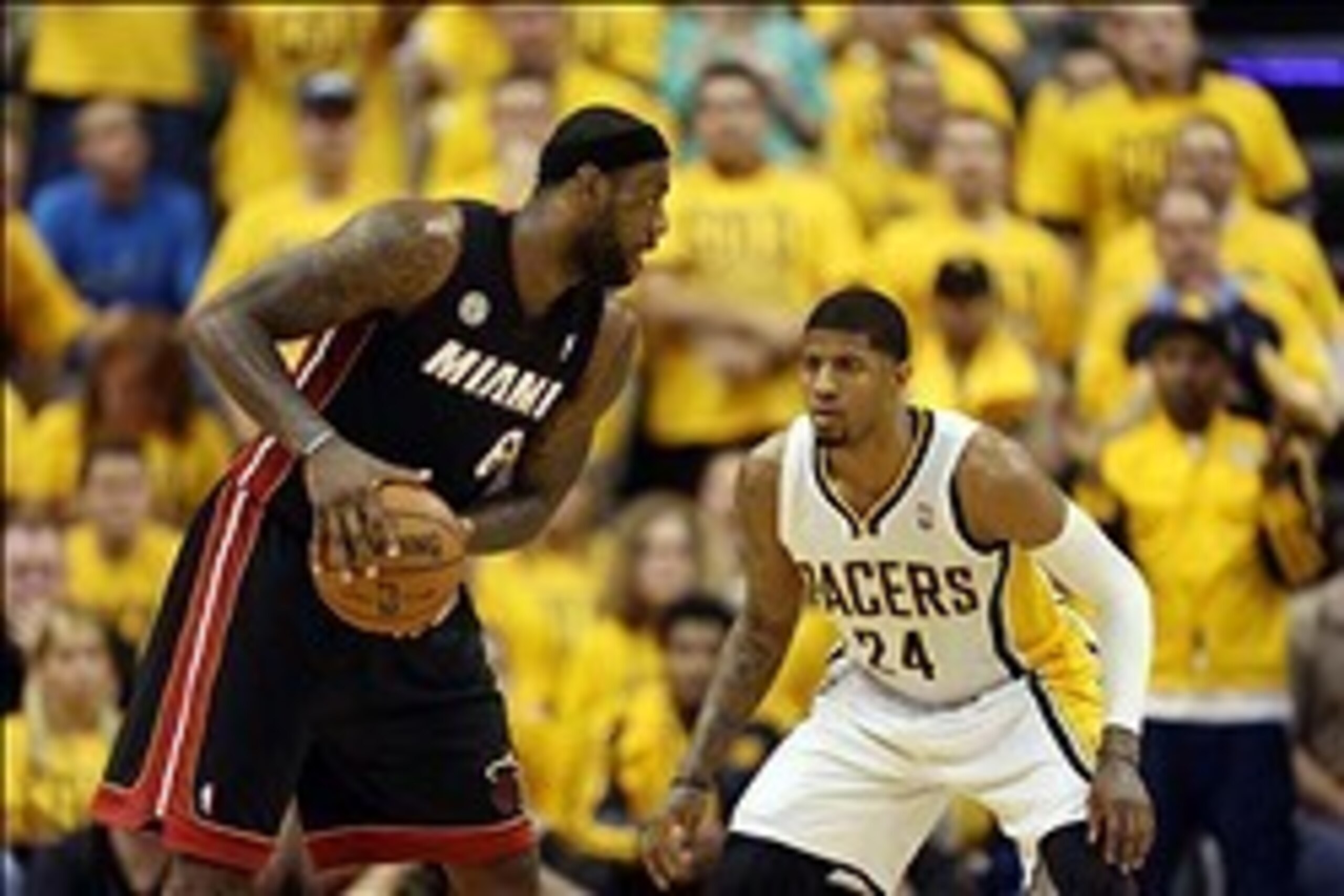 When LeBron James and Paul George face off, good things happen for the NBA.