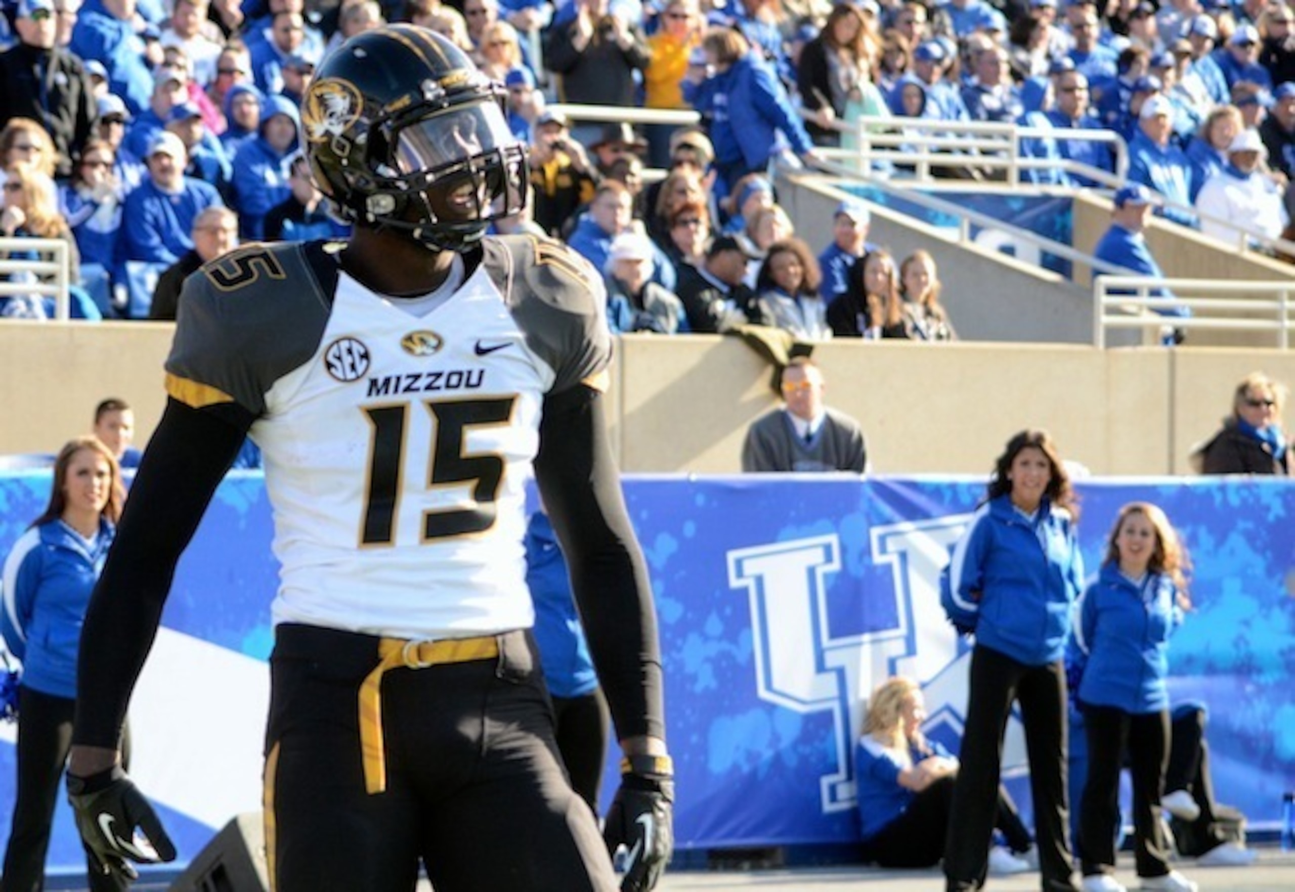 Mizzou wide receiver Dorial Green-Beckham had a record setting day against Kentucky.