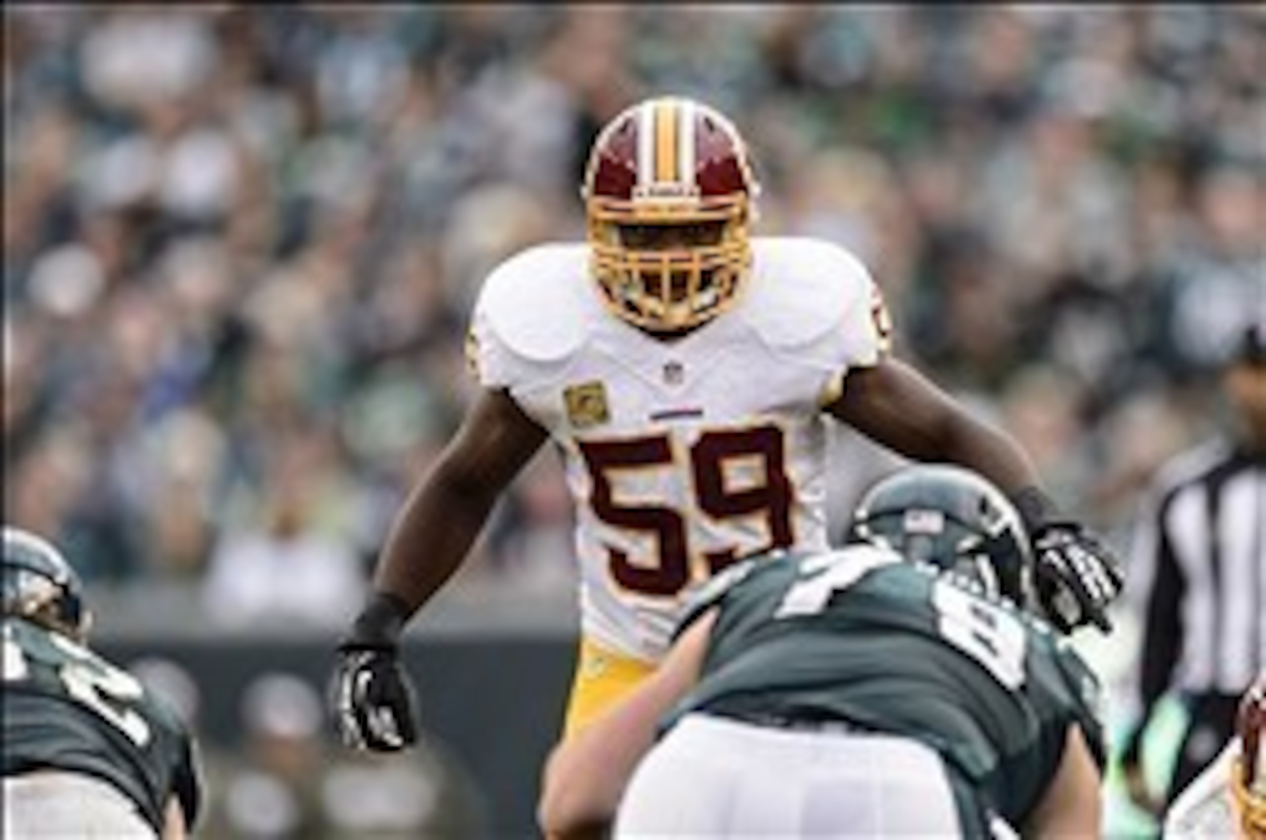 London Fletcher's career is nearing its end at 38 years old.