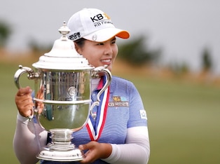 Inbee Park won three consecutive majors int 2013.