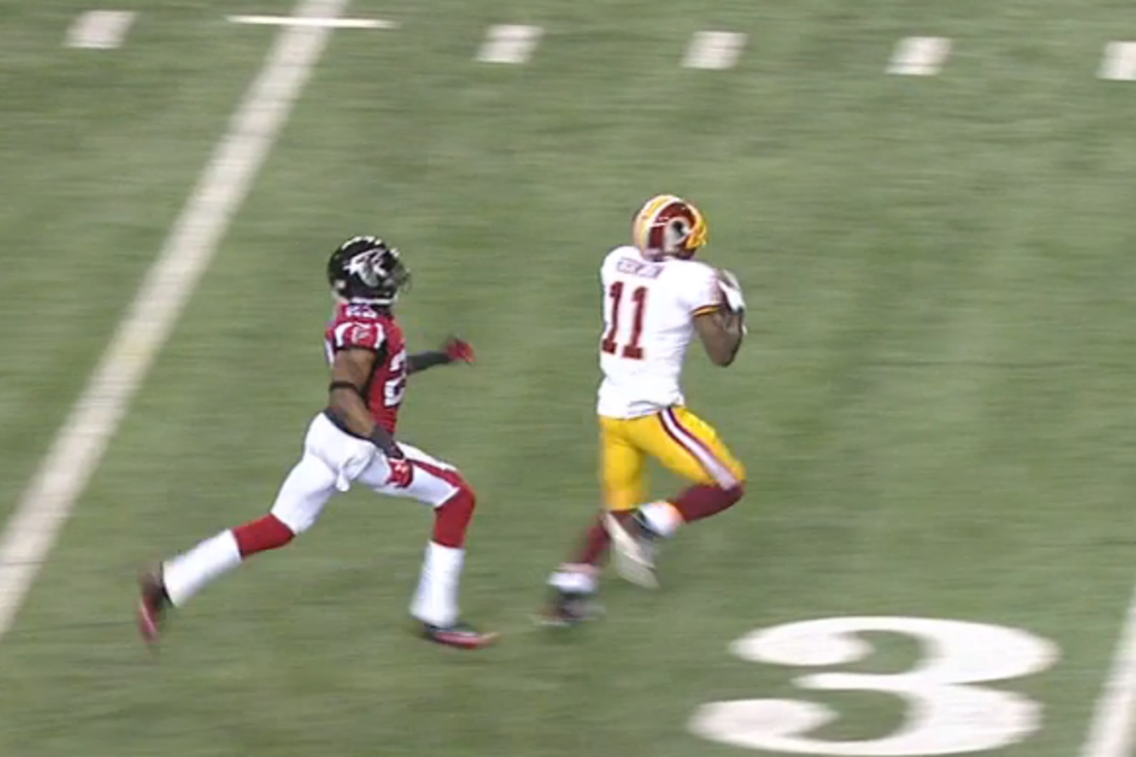 Robinson made one of several big plays by the offense.