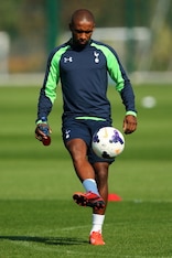 Jermain Defoe, pictured in training earlier this season. Jermain Defoe, pictured in training earlier this season.
