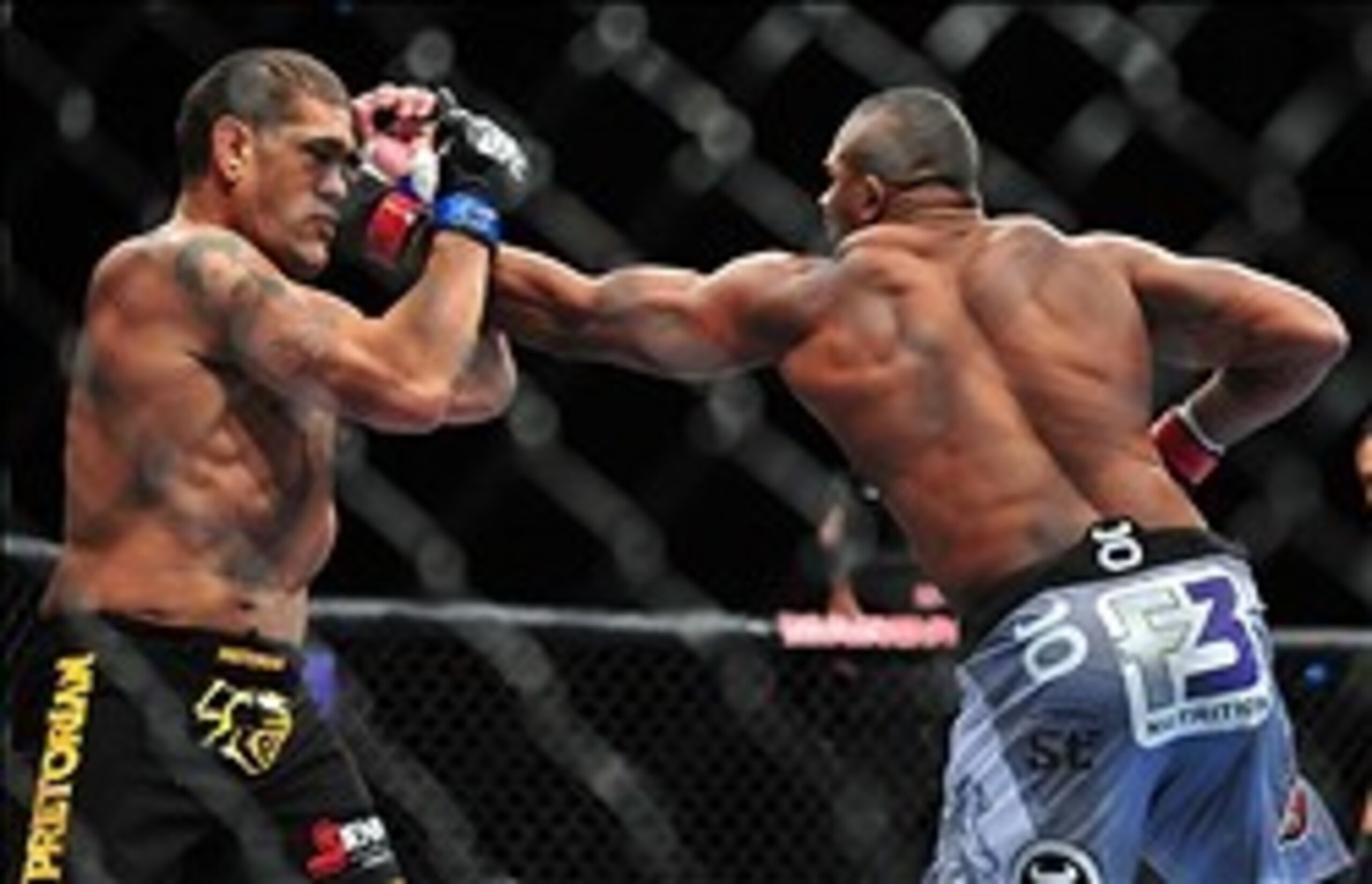 Overeem hit Silva with 51 significant strikes before the Brazilian turned the tables in the third round.