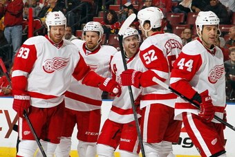 The Detroit Red Wings boast a talented lineup capable of making spectacular plays.