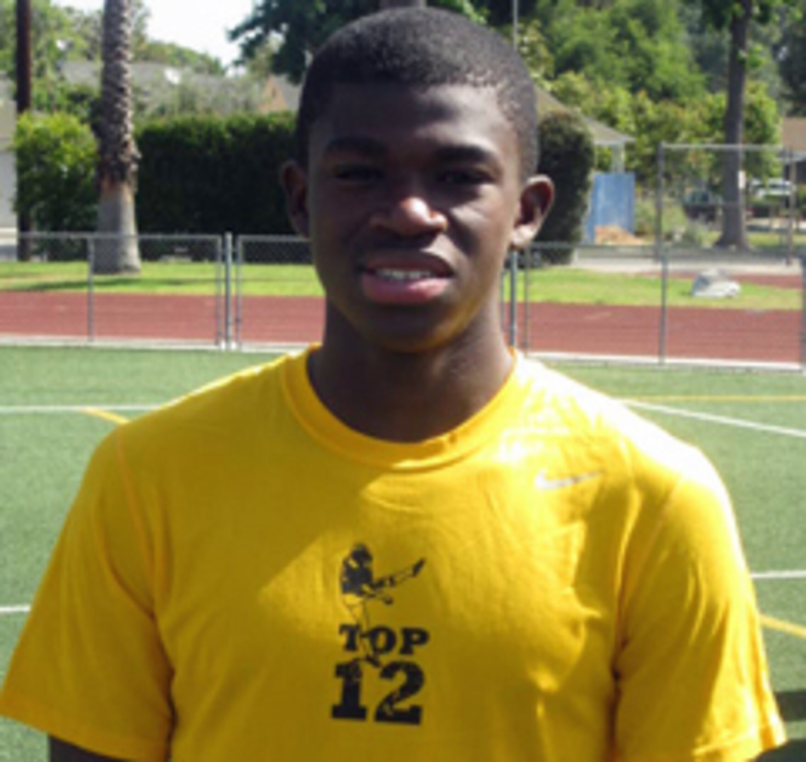 LSU kicker commit Cameron Gamble.