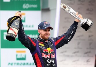 Vettel dominated the field in 2013