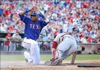 Beltre's speed and defense make him a valuable bench player for Texas.