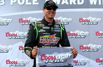 Kyle Busch set two track records in 2013.