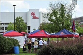 Nothing beats tailgating at The Grove.