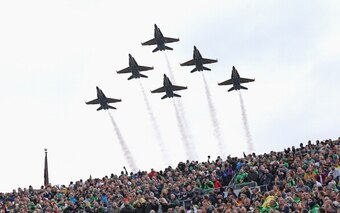 It's hard to compare other venues to Notre Dame Stadium.