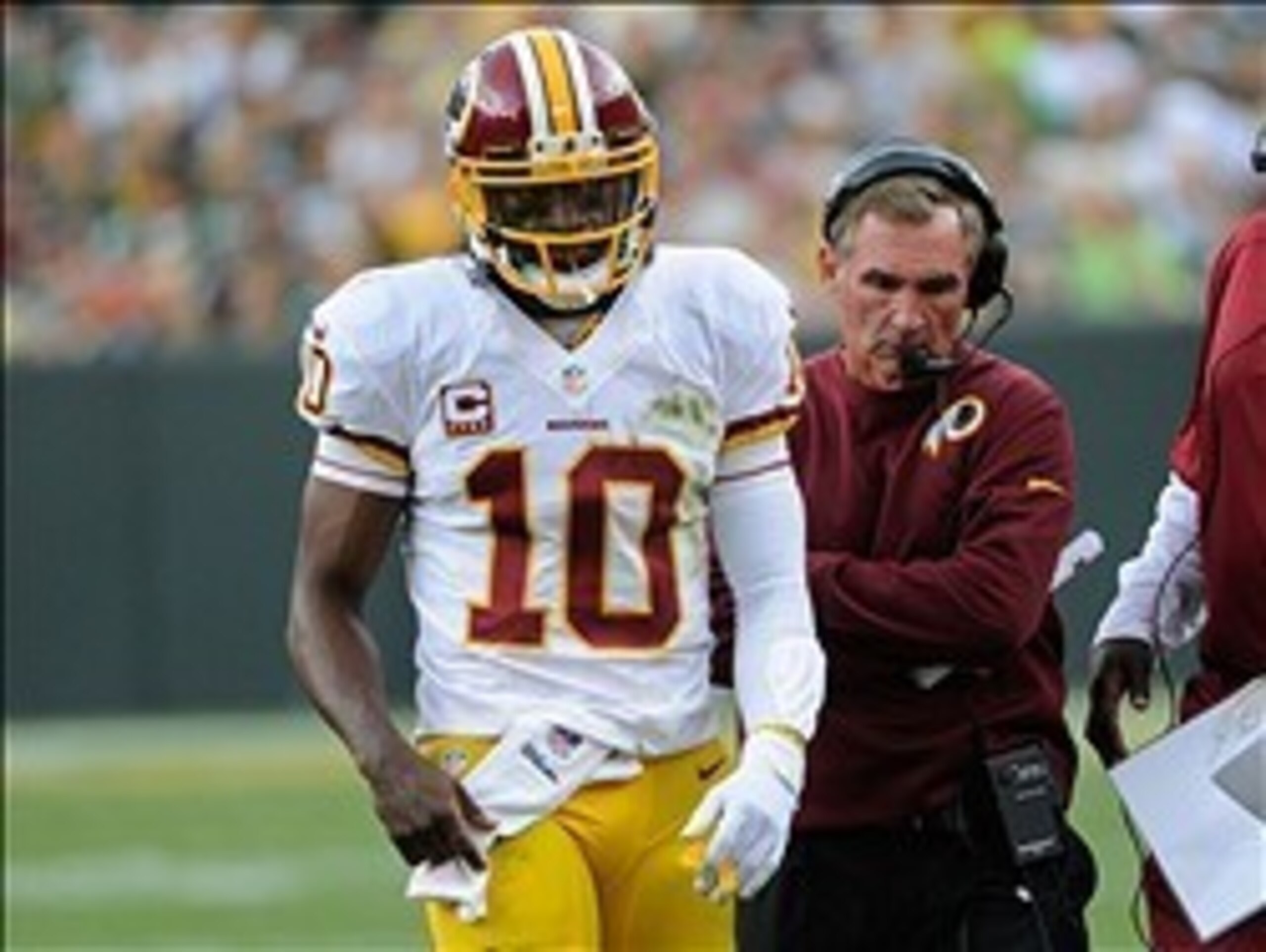 By the eve of the 2013 season, things were very different between Shanahan and Griffin.