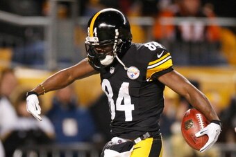 Steelers receiver Antonio Brown set a franchise record for receiving yards in a season with 1,499 in 2013.