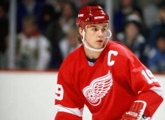 Steve Yzerman would become the greatest player in Detroit for over two decades.