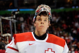 Jonas Hiller will represent his nation in goal.