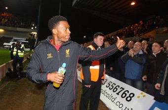 Sturridge's first game for Liverpool.