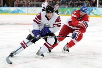 Latvia is considered a long shot at the Olympics.