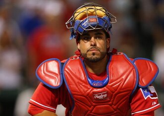 Catcher Geovany Soto is currently sitting on a one-year deal after Texas re-signed him this offseason.