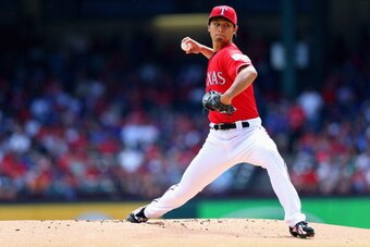 Yu Darvish saw a great amount of improvement in his second season in the majors.