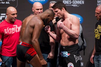 Jon Jones and Chael Sonnen