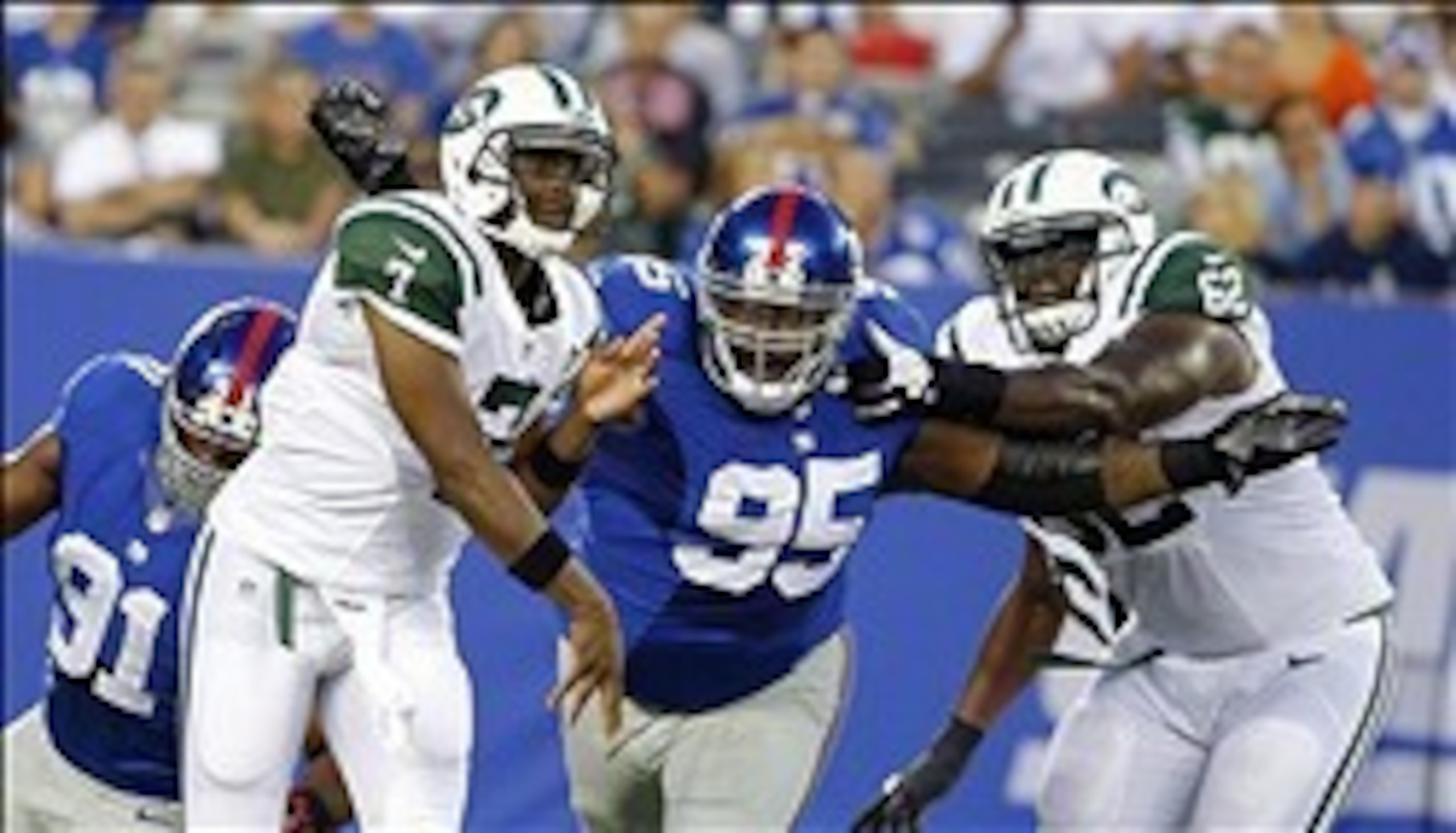 DT Shaun Rogers is an aging veteran.