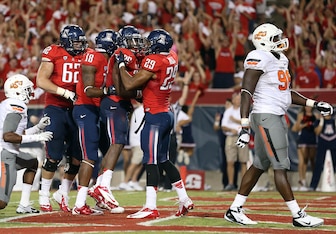 WR Austin Hill (No. 18) WR Austin Hill (No. 18)