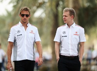 "You'll need some permanent sunglasses if you want to be an F1 driver."