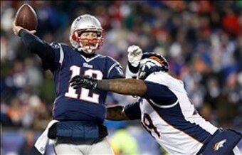 The Broncos got a lot of pressure on Brady in late November, but the two players that sacked him three times are on injured reserve.