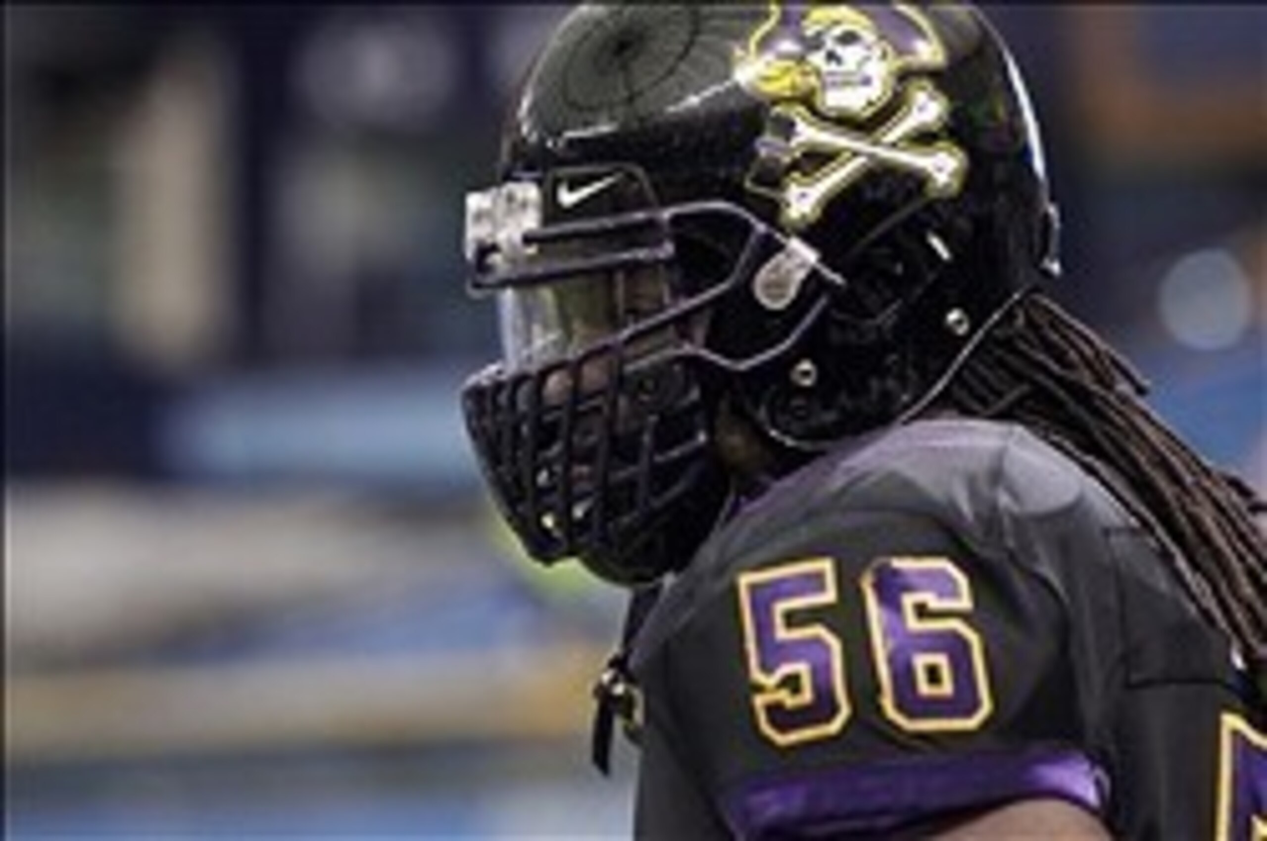East Carolina's Derrell Johnson is a versatile outside linebacker who could be a great value selection on Day 3.