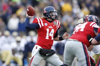 Ole Miss QB Bo Wallace Ole Miss QB Bo Wallace