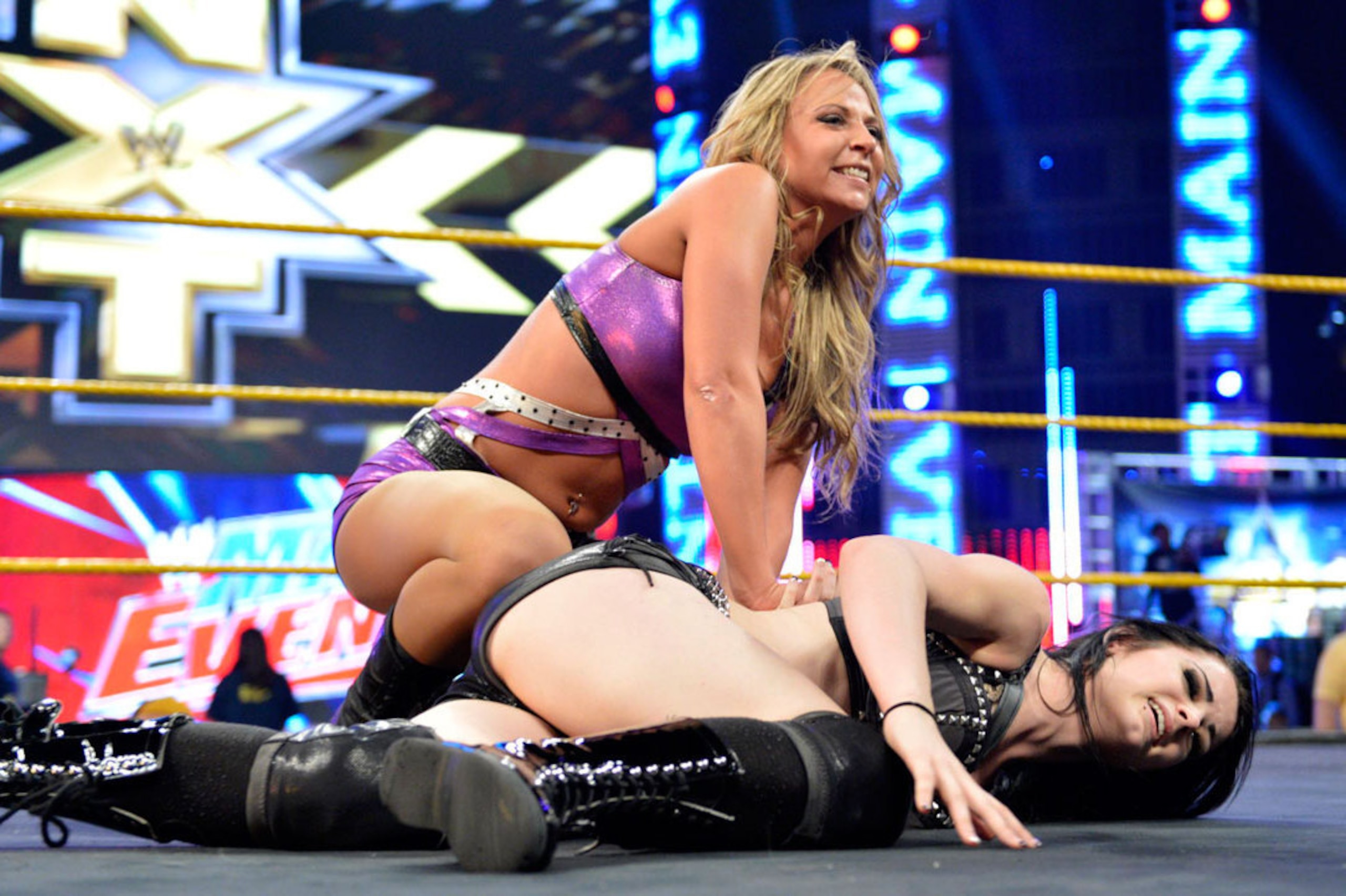 Emma grounds Paige.