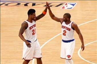 The Knicks guards are not creating easy scoring opportunities.