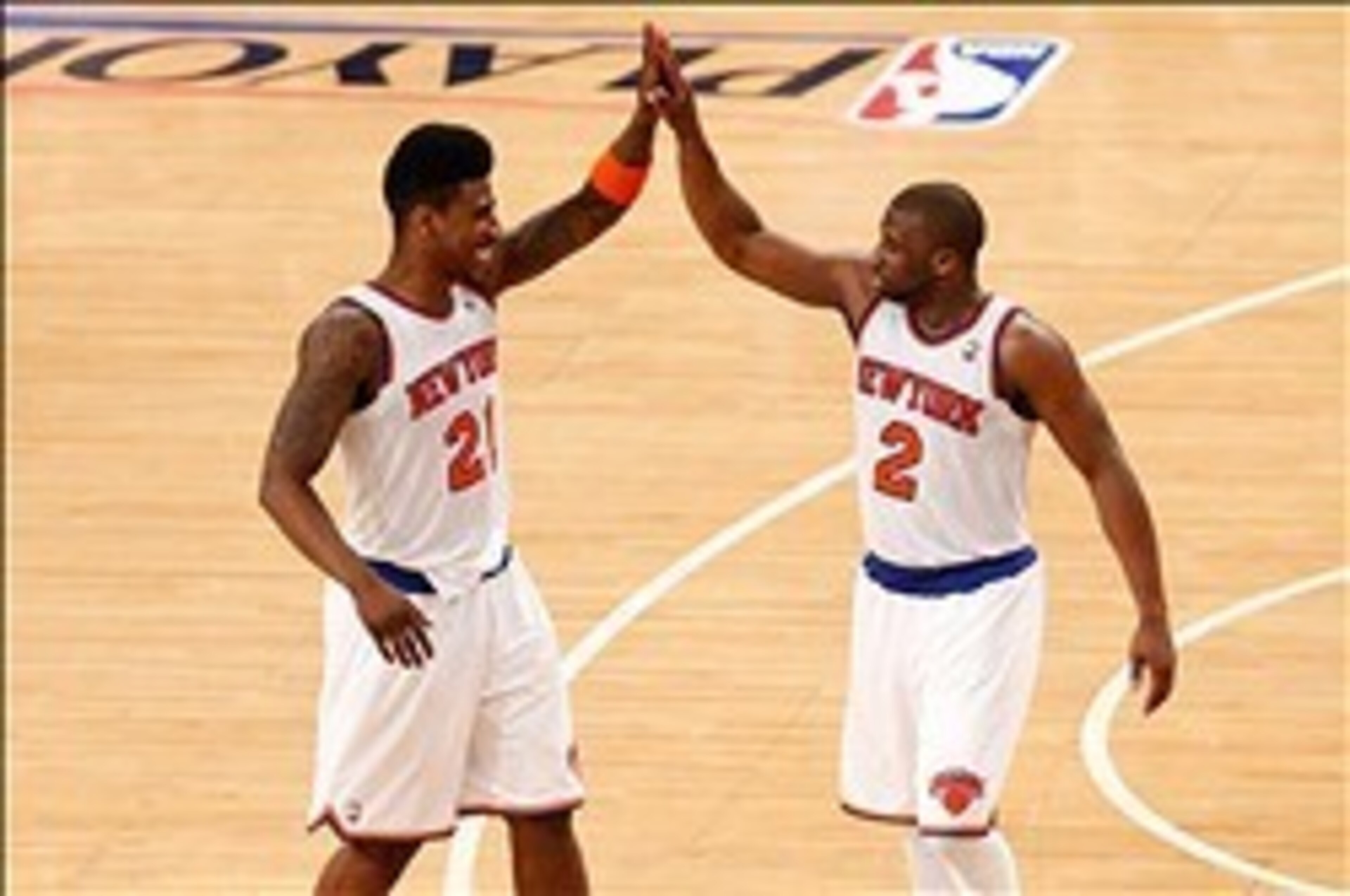 The Knicks guards are not creating easy scoring opportunities.