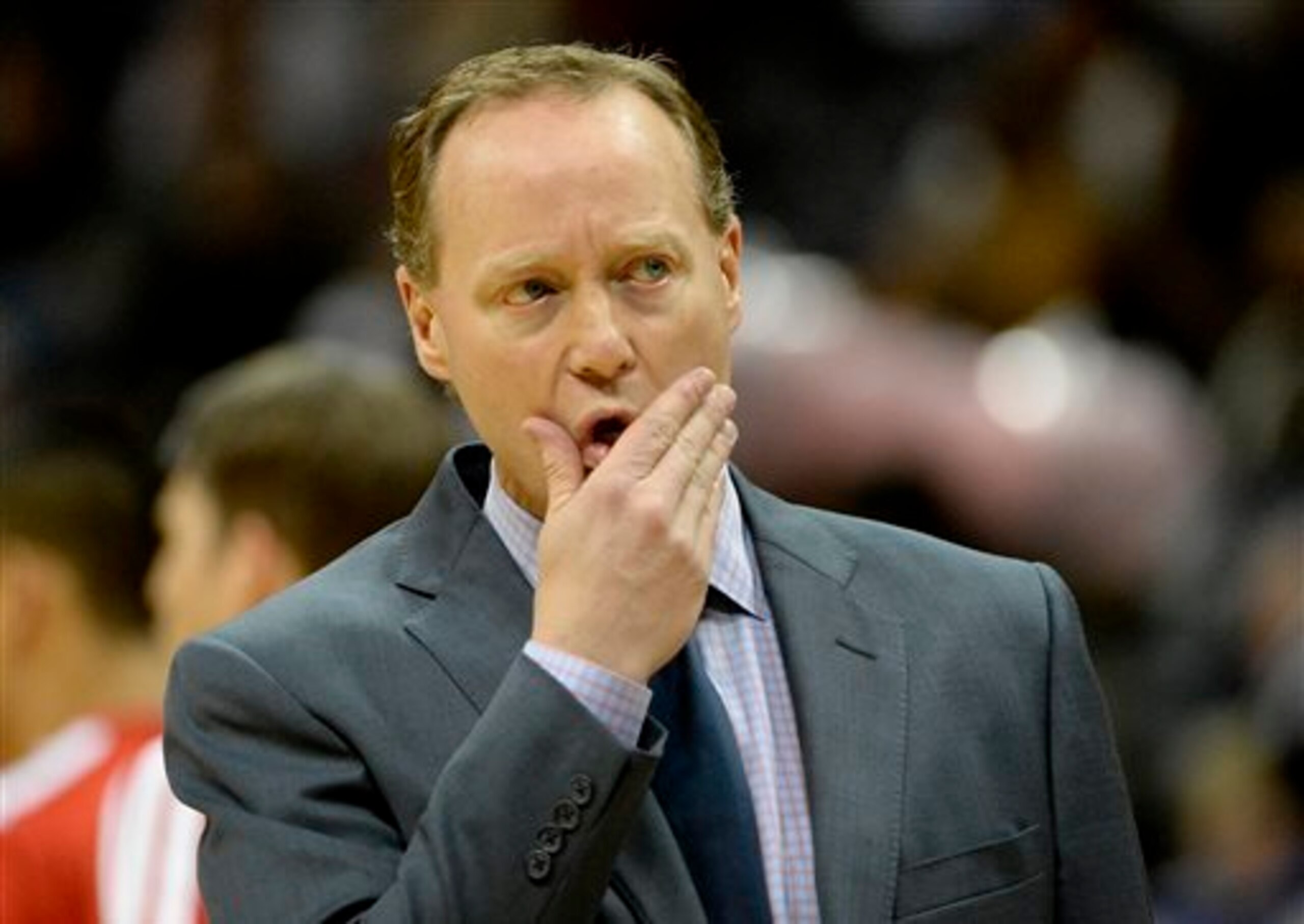 Mike Budenholzer of the Atlanta Hawks